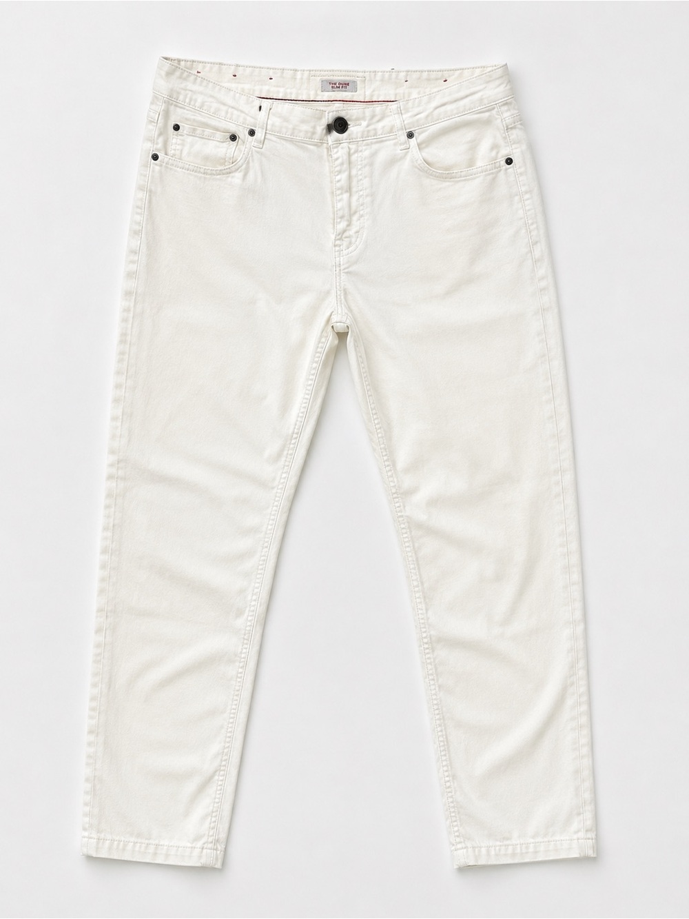 Slim Fit Men's Jeans in White